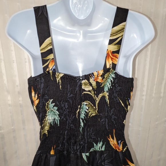 PARADISE FOUND Dress Honolulu Hawaii Vintage 100% Rayon sz Small - Picture 10 of 14